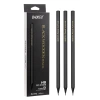 Bao Ke 1713 Black Wood Writing Pencil, HB Graphite Pencil for Primary and Secondary school Students' exams, children's black wood pencil Item Picture